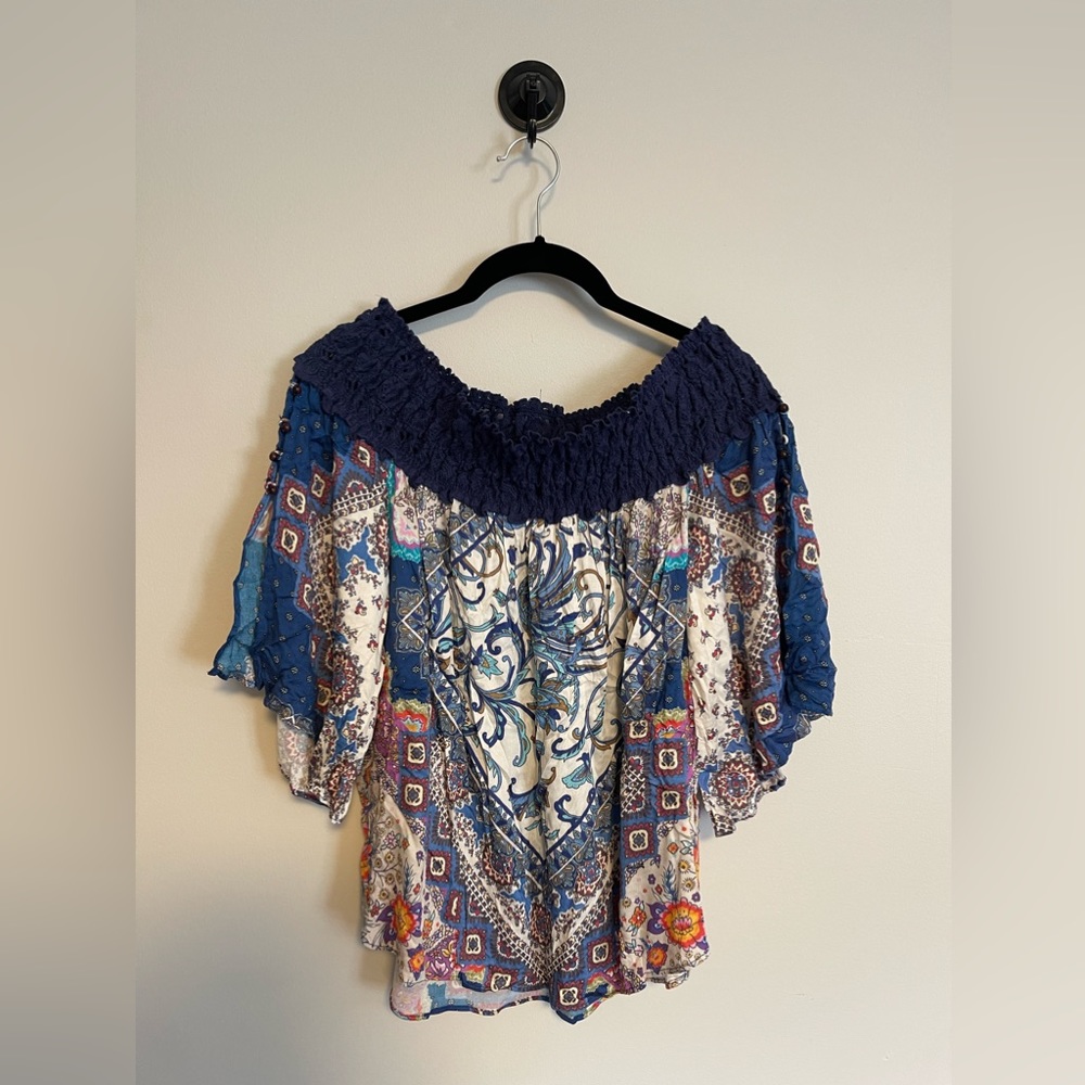 EUC Hale Bob off the shoulders blouse
